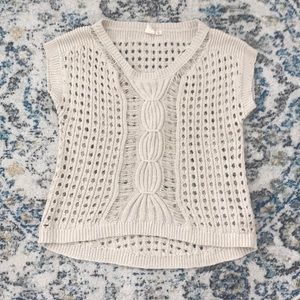 Anthropologie Crochet Sweater